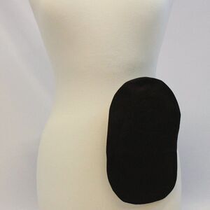 2 1/4" - 2 3/4" Brown Twill Ostomy Bag Cover Stoma Colostomy